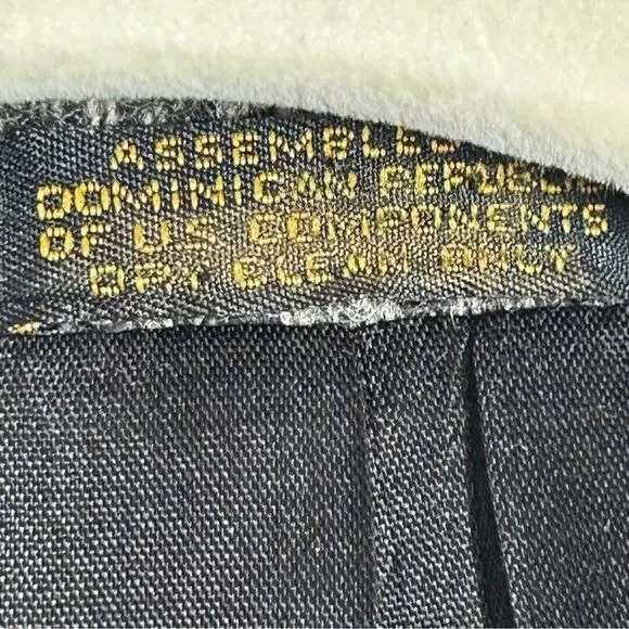 Vintage Irvine Park Gray Houndstooth Wool Blazer Sport Coat 44L